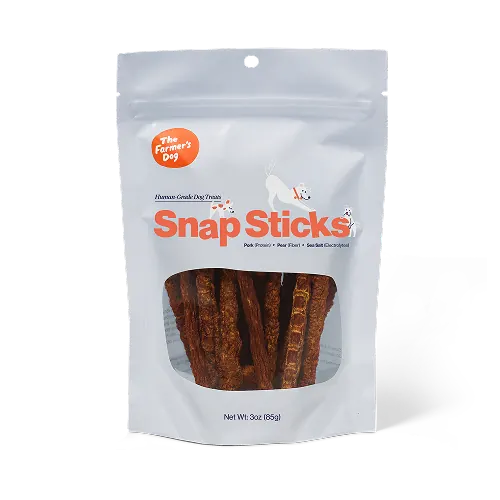 Pork treat bag